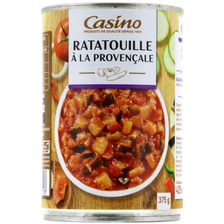 CASINO Ratatouille à la provençale - 375g CASINO Ratatouille à la provençale - 375g