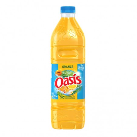 OASIS Boisson oranges sans bulles 2L OASIS Boisson oranges sans bulles 2L
