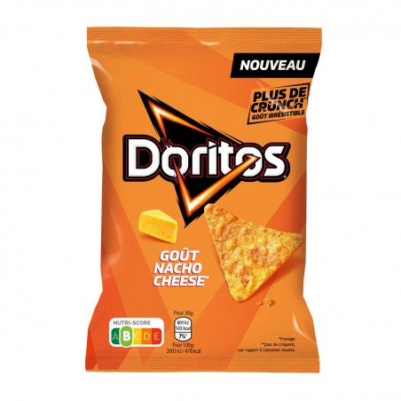 DORITOS Chips tortilla goût Nacho Cheese - 160g DORITOS Chips tortilla goût Nacho Cheese - 160g